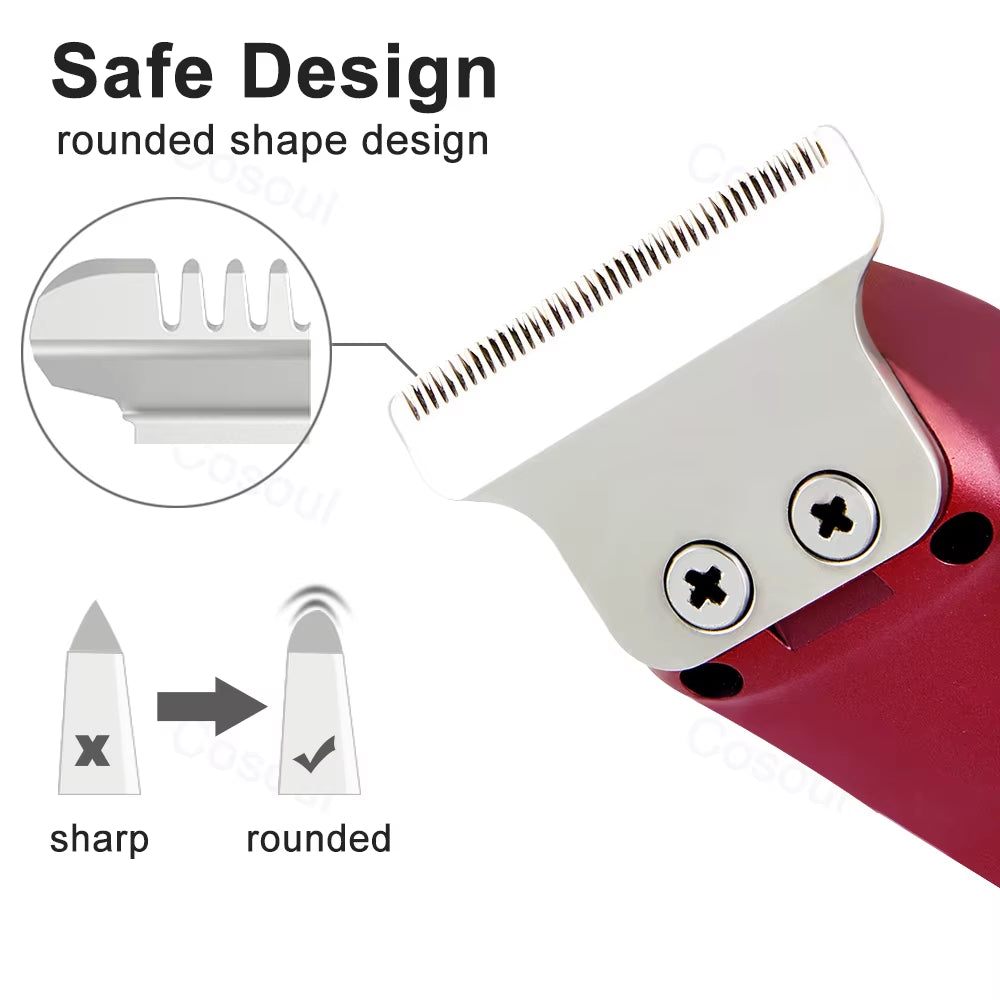 Hair Trimmer Portable Hair Clipper Mini Hair Cutting Machine Beard Trimmer Men Grooming Set