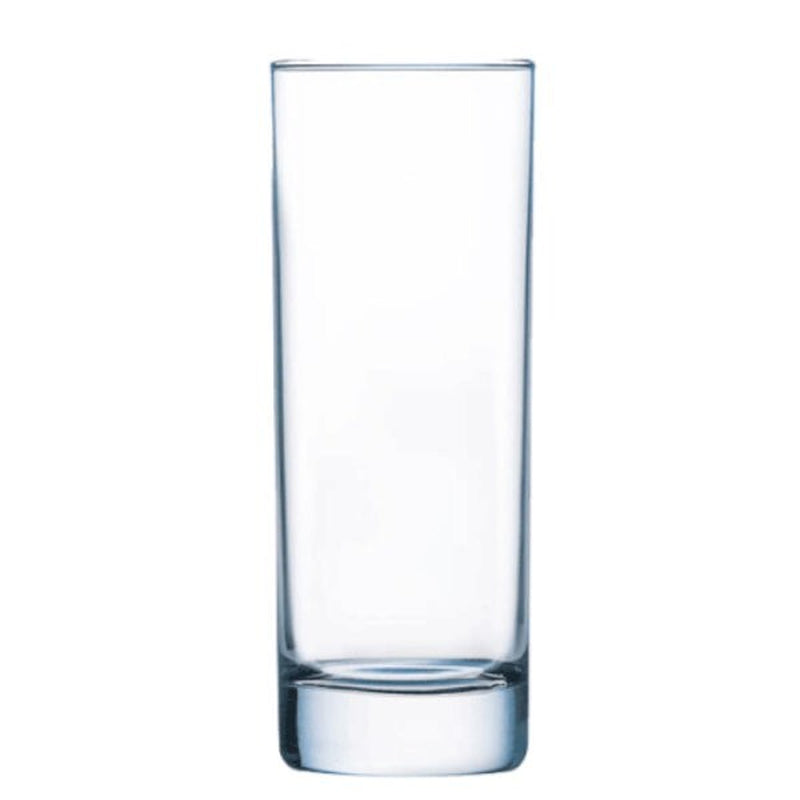 10Oz Highball Drinking Glasses Tumblers Tall Drinks Water Juice Glass 330Ml X 6