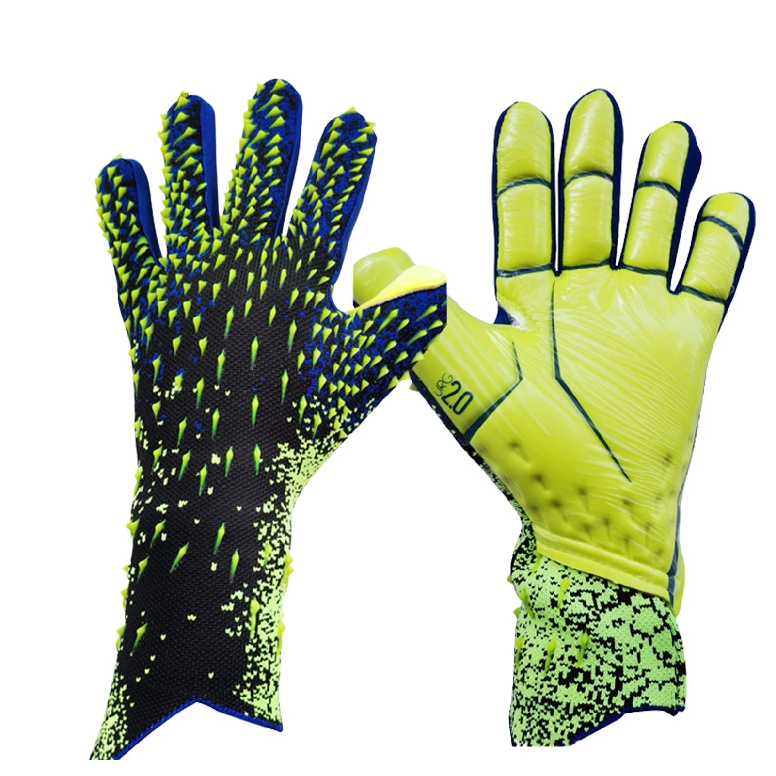 Football Soccer Goalkeeper Gloves Thickened Football Professional Protection Adults Teenager Goalkeeper Soccer Goalie Gloves