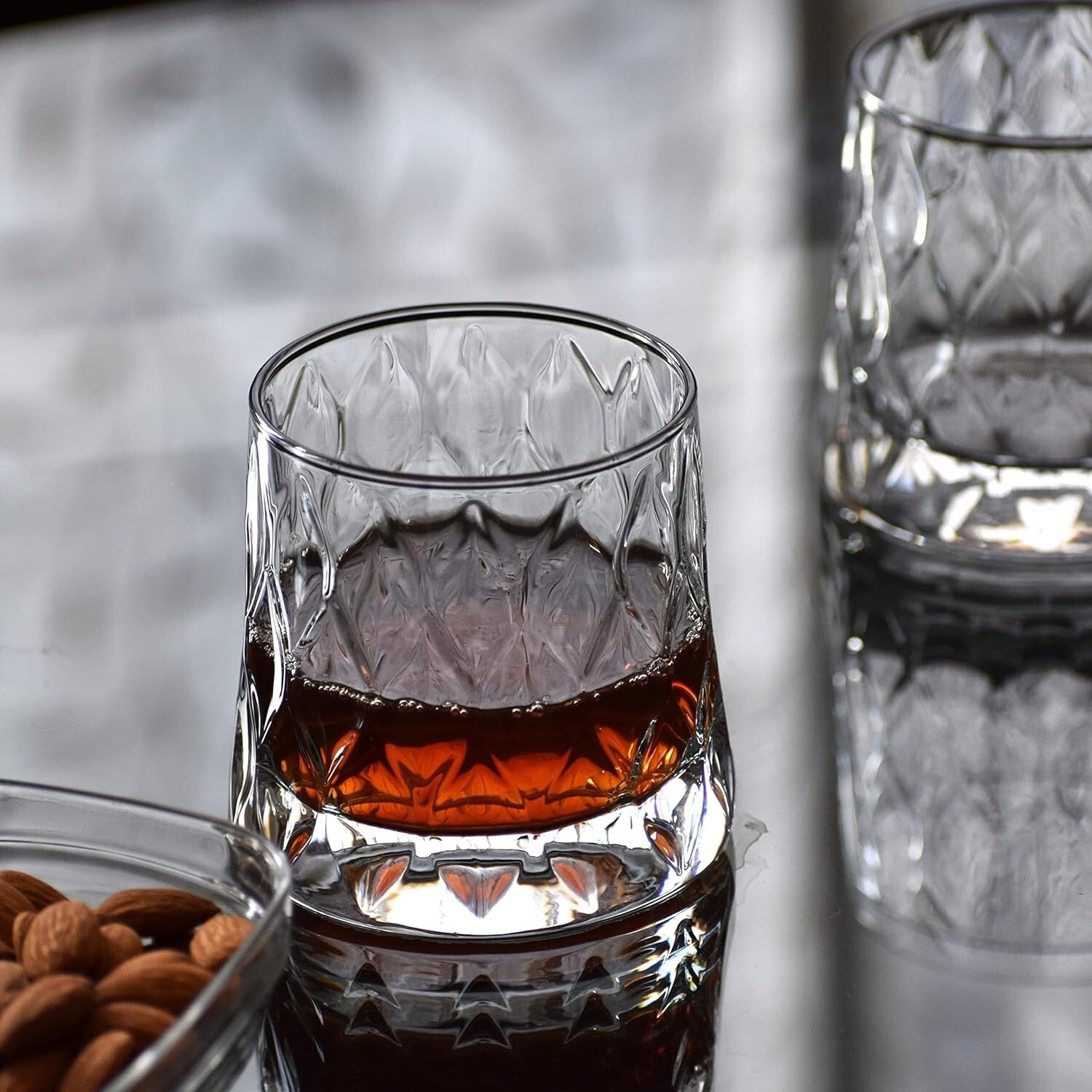 Pasabahce Whiskey Drinking Glasses Cocktail Tumblers Glassware 300Ml 6 Pcs Set