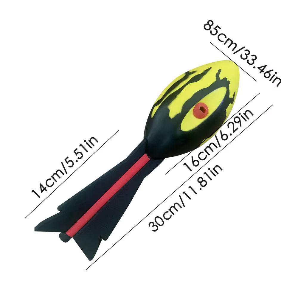 Vortex Howler Foam Football Funny Long-Distance Football Howling Foam Sports Toy Unique Vortex Aero Howler Toy Sports Outdoor