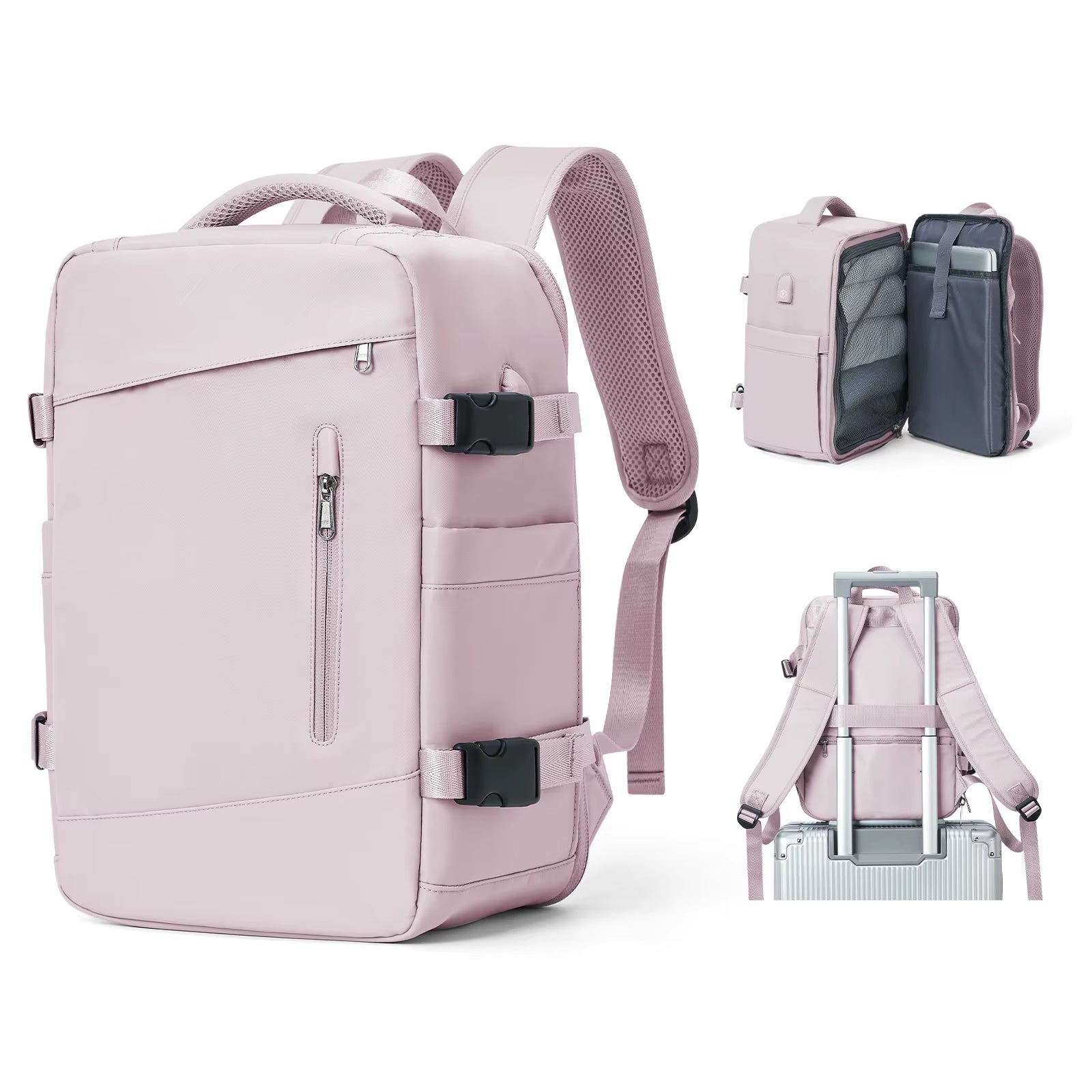 Women'S Backpack Travel Suitcase Cabin Bag Aircraft Ryanair 40X20X25 Airplane Travel Bag Men Laotop Backpack Wizzair Carry On