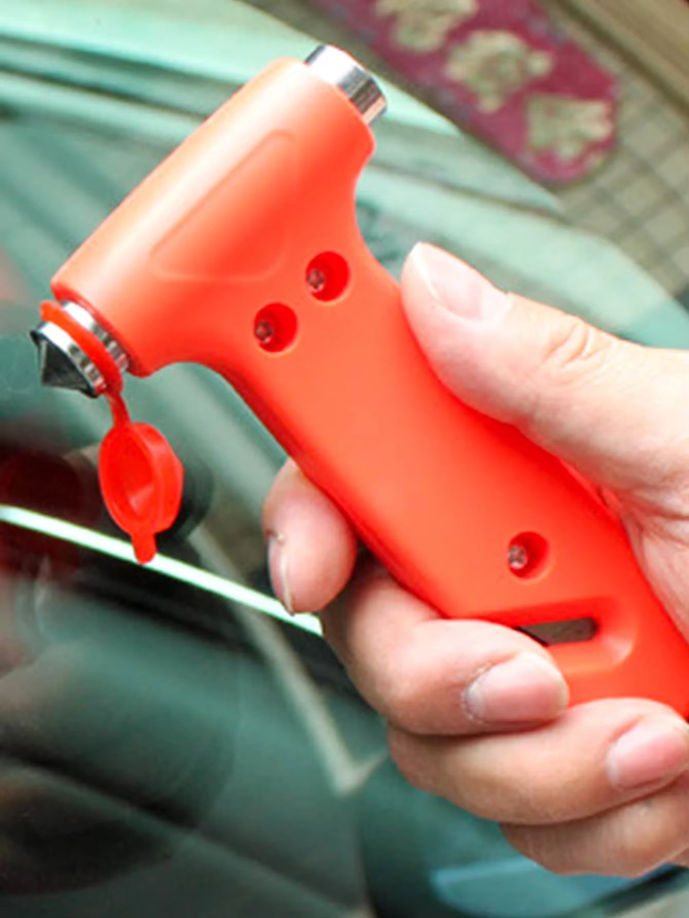 Multi-Function Hammer Two-In-One Safety Hammer Rescue Hammer Car Escape Hammer Window Breaker Vehicle Emergency Tool
