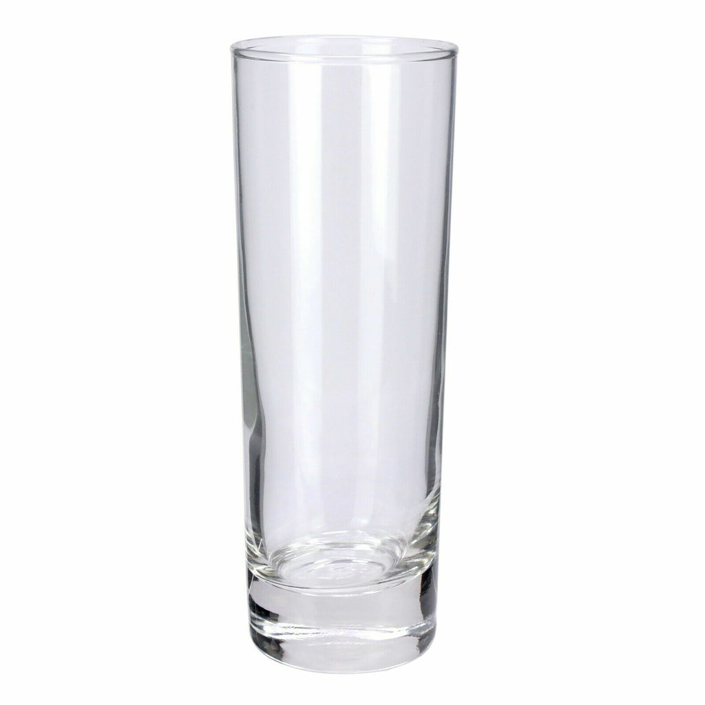 10Oz Highball Drinking Glasses Tumblers Tall Drinks Water Juice Glass 330Ml X 6