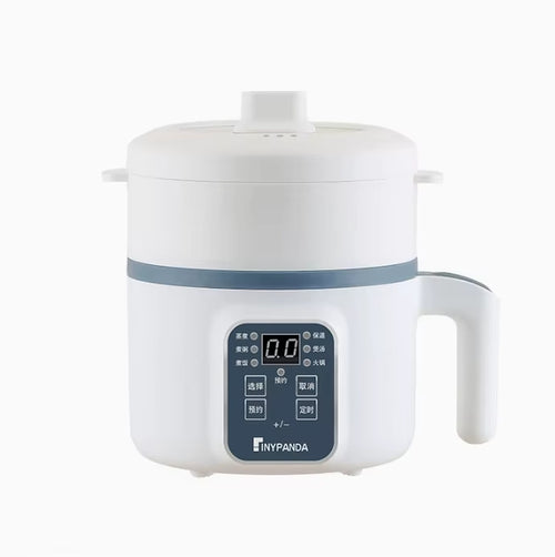 1.7L Electric Rice Cooker Single Double Layer 220V Non-Stick Smart Mechanical Multi-Cooker for Home Use Steamed Rice Pot