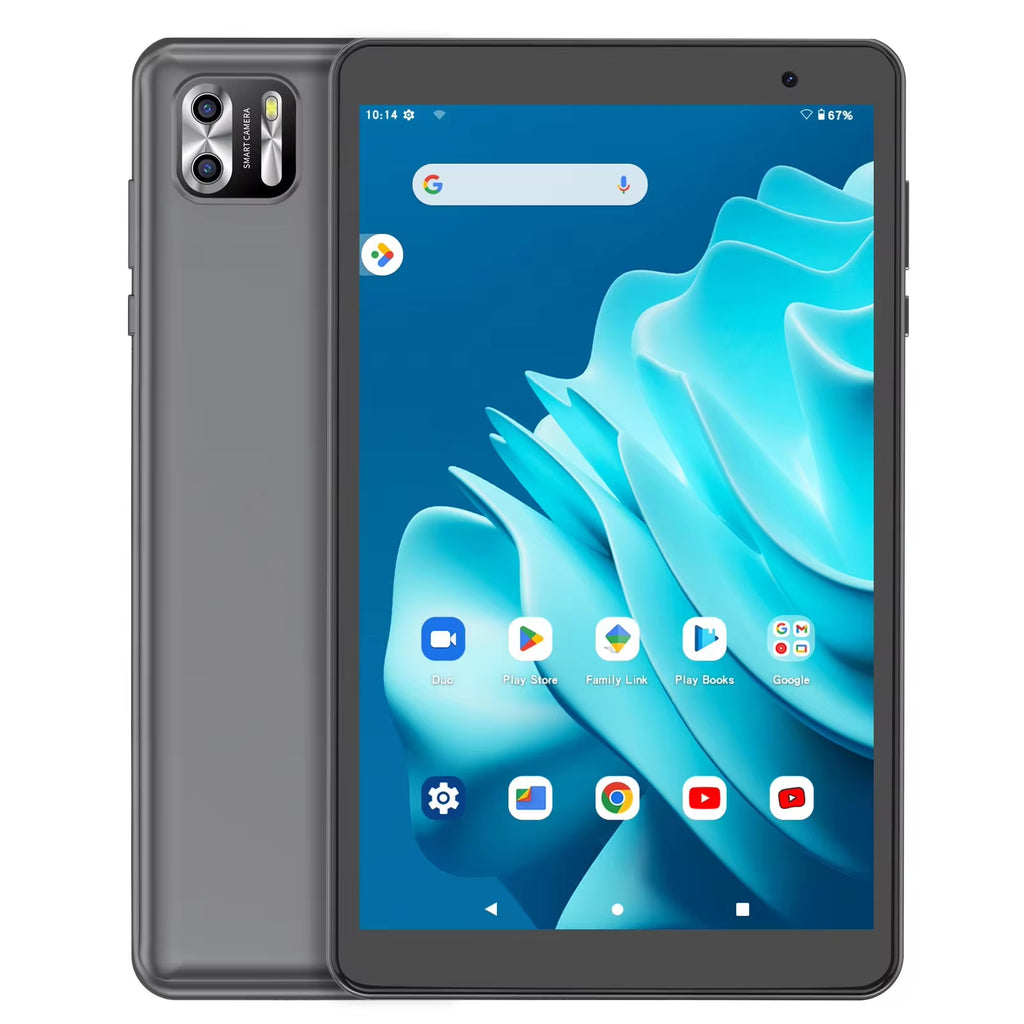 8 Inch Tablet Android 14, 8GB(4+4 Expand) RAM 64GB ROM,1TB Expand,1280X800 IPS Screen 5000MAH Battery,Dual Camera, Wifi