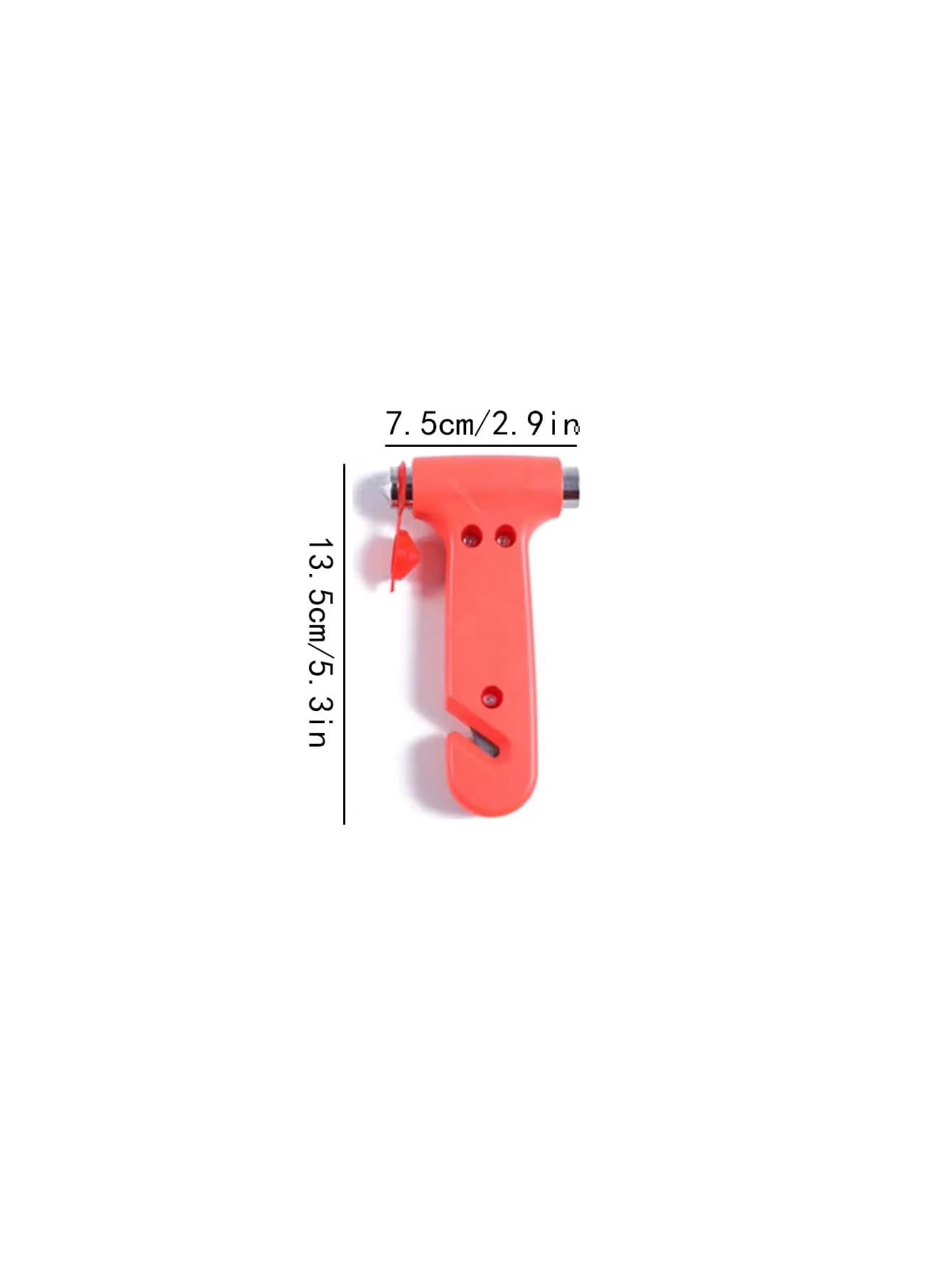 Multi-Function Hammer Two-In-One Safety Hammer Rescue Hammer Car Escape Hammer Window Breaker Vehicle Emergency Tool