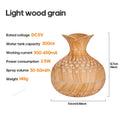 Wood Grain Humidifier 300Ml USB Aroma Diffuser Atomizer USB Household Humidifier Hydrating Instrument Desktop Humidifier