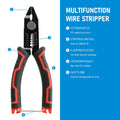 Automatic Stripping Cutter Wire Stripper Pliers Cable Wire Crimping Electrician Repair Tools Wire Stripper Tool Hand Tools