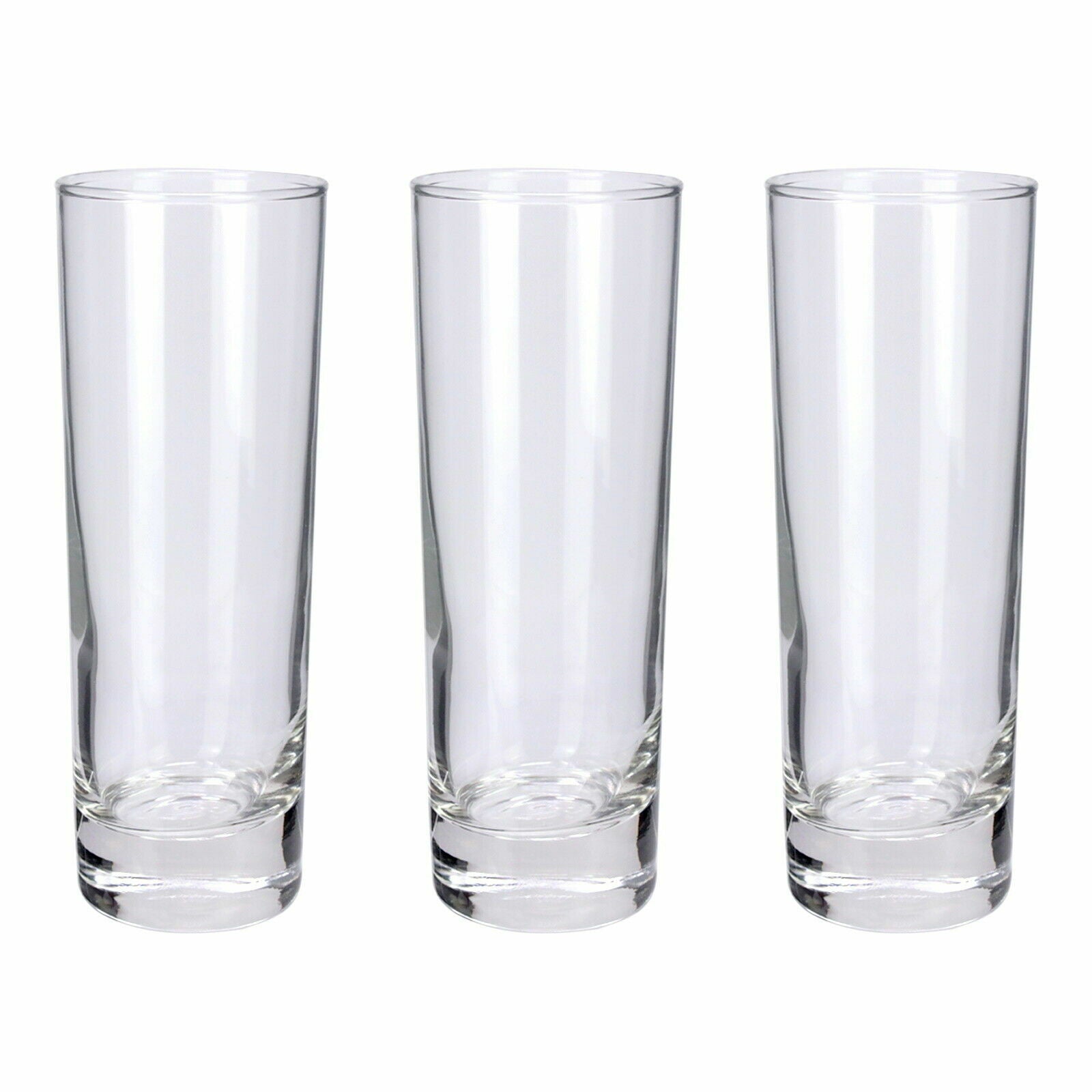 10Oz Highball Drinking Glasses Tumblers Tall Drinks Water Juice Glass 330Ml X 6