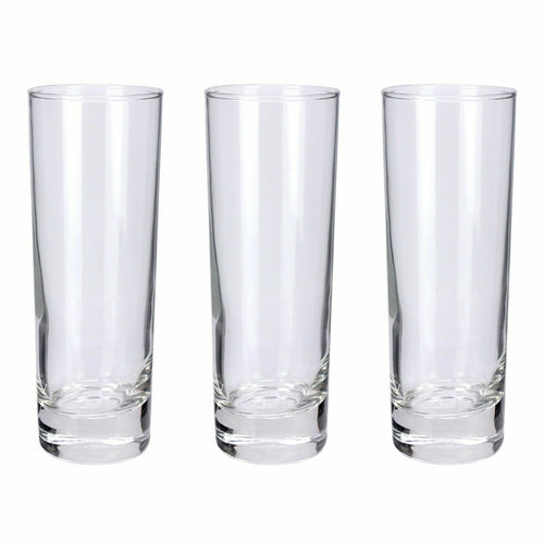 10Oz Highball Drinking Glasses Tumblers Tall Drinks Water Juice Glass 330Ml X 6